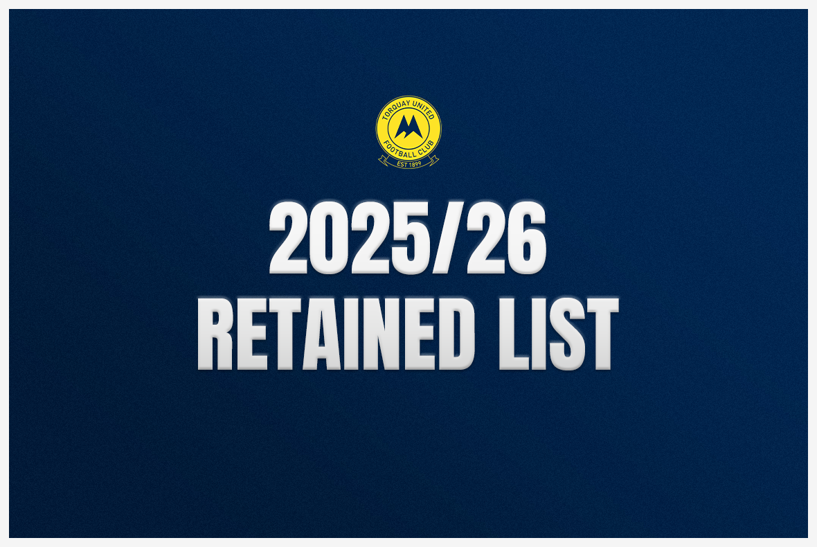 2025/26 Retained List | Torquay United