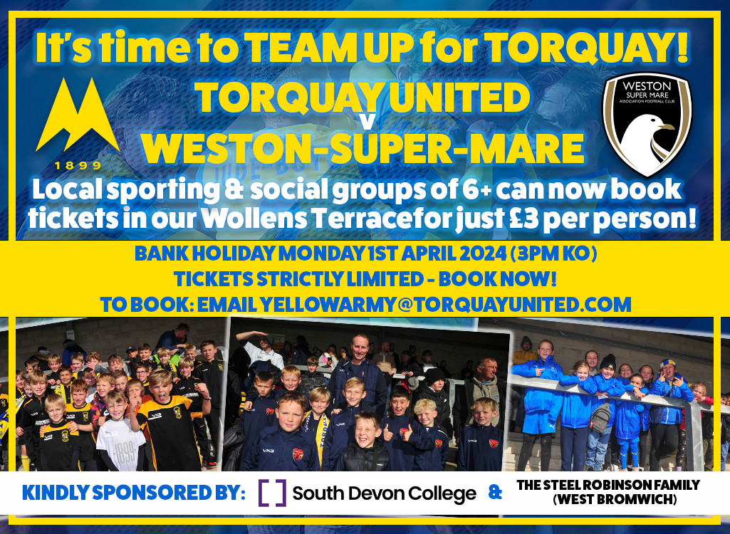 Team Up For Torquay! - Torquay United