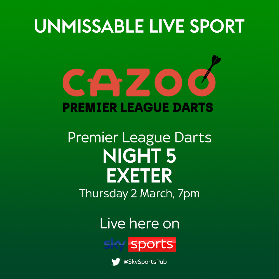 Live Football And Darts This Week At Boots and Laces!