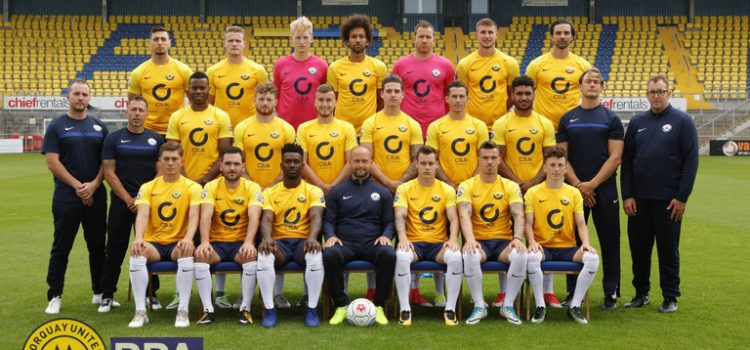 Pre Season Photo Day At Plainmoor Torquay United