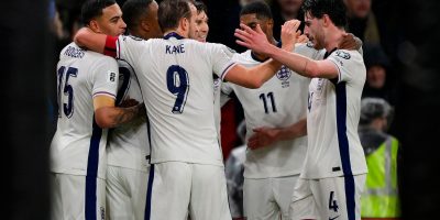 England v Serbia, London, UK - 13 Nov 2025