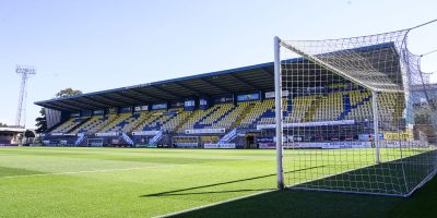 General view of Plainmoor during the National League South match between Torquay United and Dover Athletic at Plainmoor, Torquay on Saturday 25th August 2025 - PHOTO: Frankie OKeeffe/PPAUK