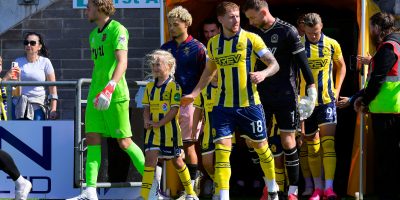 Match day mascots during the National League South match between Torquay United and Hampton & Richmond Borough at Plainmoor, Torquay on Saturday 29th August 2026 - PHOTO: Frankie OKeeffe/PPAUK