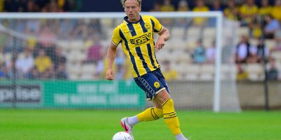 Jake Wannell of Torquay United during the National League South match between Torquay United and Horsham at Plainmoor, Torquay on Saturday 8th August 2026 - PHOTO: Frankie OKeeffe/PPAUK
