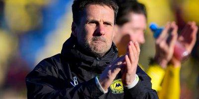 Jimmy Ball, Manager of Torquay United during the National League South match between Torquay United and Horsham at Plainmoor, Torquay on Saturday 28th March 2026 - PHOTO: Frankie OKeeffe/PPAUK