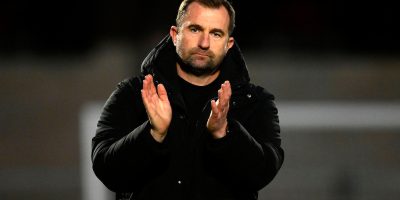 Paul Wotton, Manager of Torquay United during the National League South match between Torquay United and Maidstone United at Plainmoor, Torquay on Saturday 17th January 2026 - PHOTO: Frankie OKeeffe/PPAUK