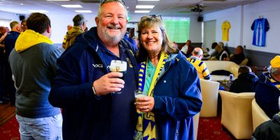 General views around the ground and hospitality before the National League South match between Torquay United and Slough Town at Plainmoor, Torquay on Saturday 12th April 2025 - PHOTO: Phil Mingo/PPAUK