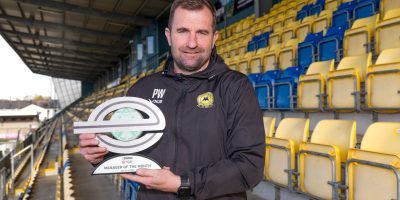 Paul Wotton January Manager of the Month