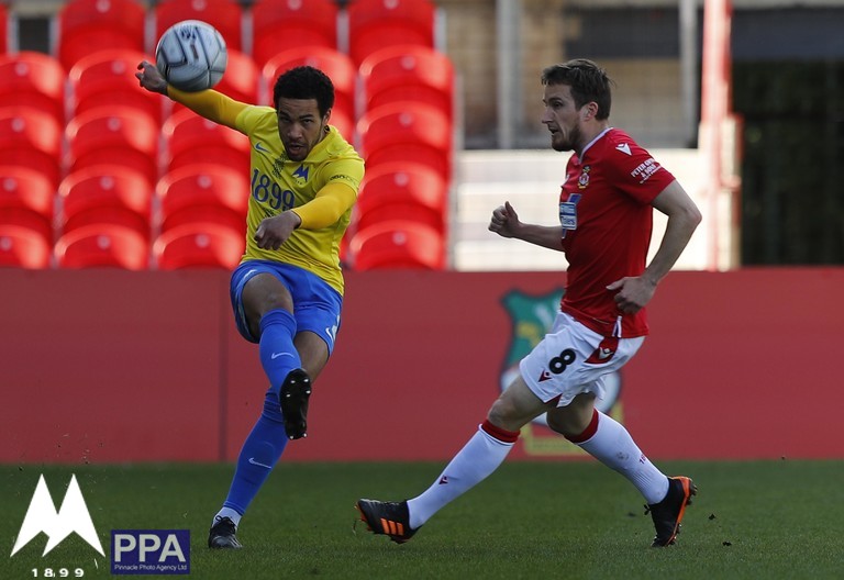 Wrexham  v Torquay United, Wrexham, UK - 5 April 2021