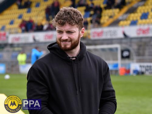 Ryan Higgins joined us at half-time. Ryan had to retire from football at the young age of 23 due to a heart complaint. You can help him with his next steps out of football. See website for details.