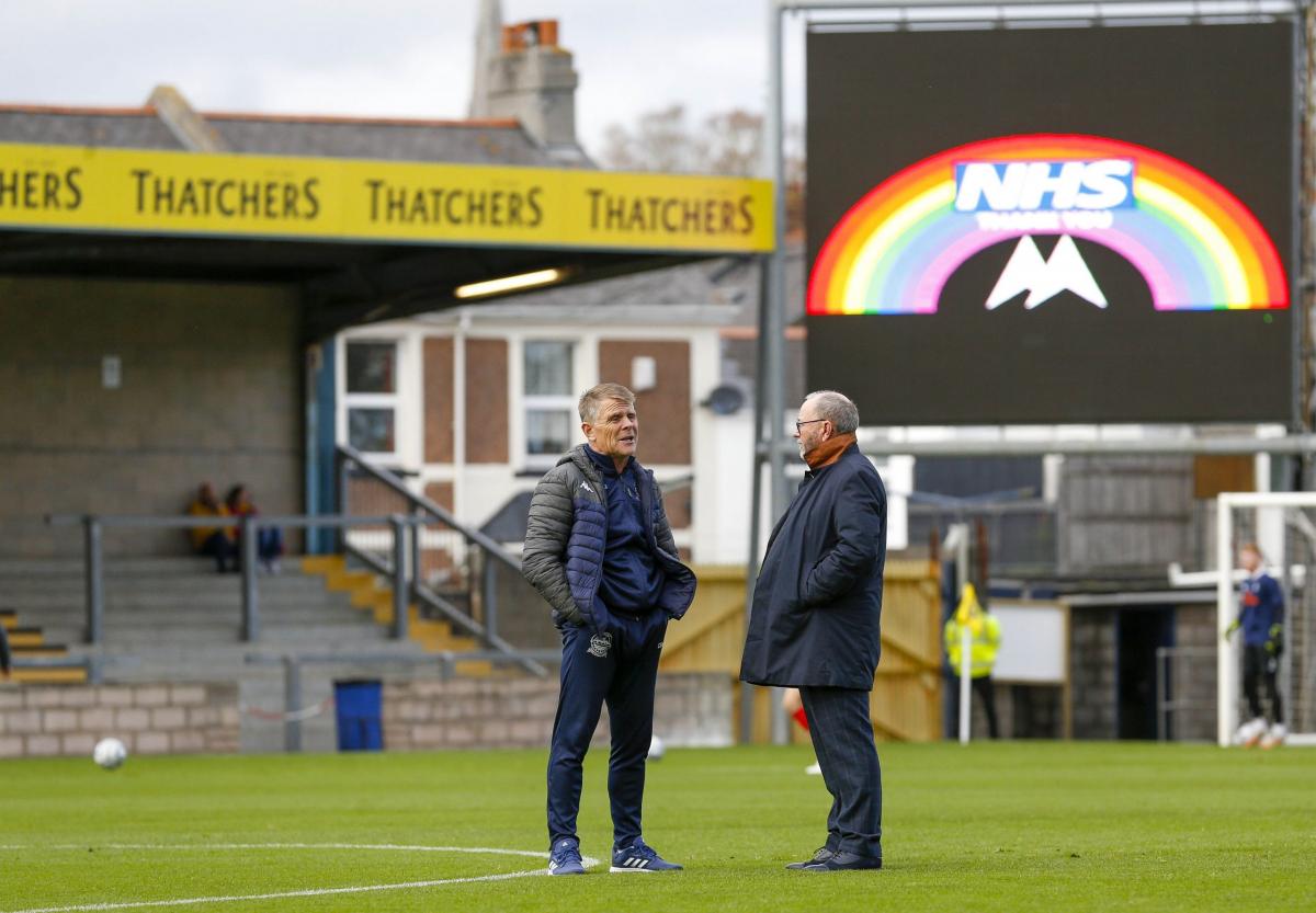 Torquay United v Dover Athletic, Torquay, UK - 13 Nov 2021