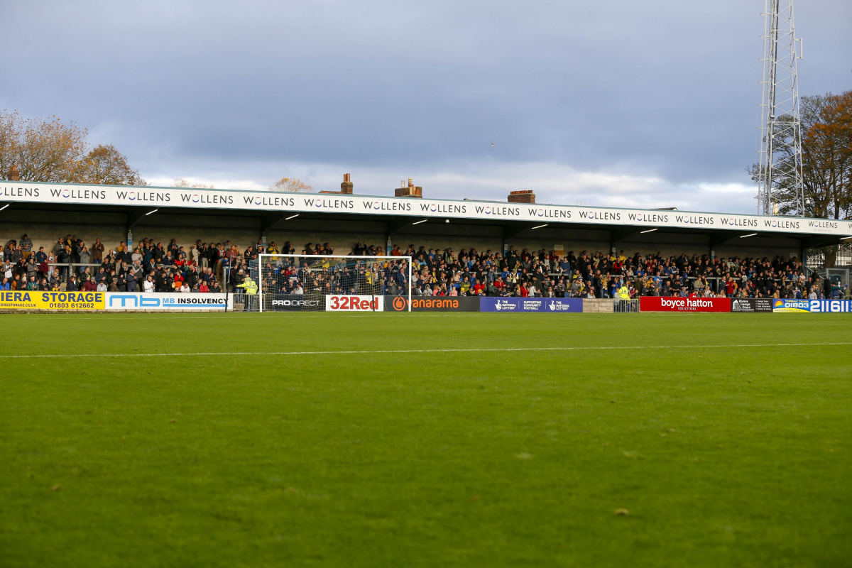 Torquay United v Dover Athletic, Torquay, UK - 13 Nov 2021