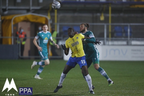 Torquay United v Sutton United, Torquay, UK - 26 Jan 2021